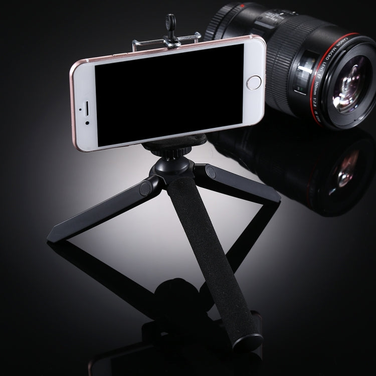 2 en 1 Trípode de mano Autorretrato Monopod Selfie Stick para teléfonos inteligentes, cámaras digitales, cámaras deportivas GoPro
