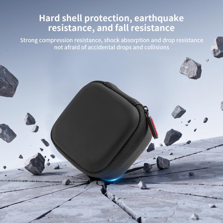 Bolsa de almacenamiento portátil de PU con textura de diamante para Insta360 Link 2 / 2C / 2 Pro STARTRC Mini, For Insta360 Link 2