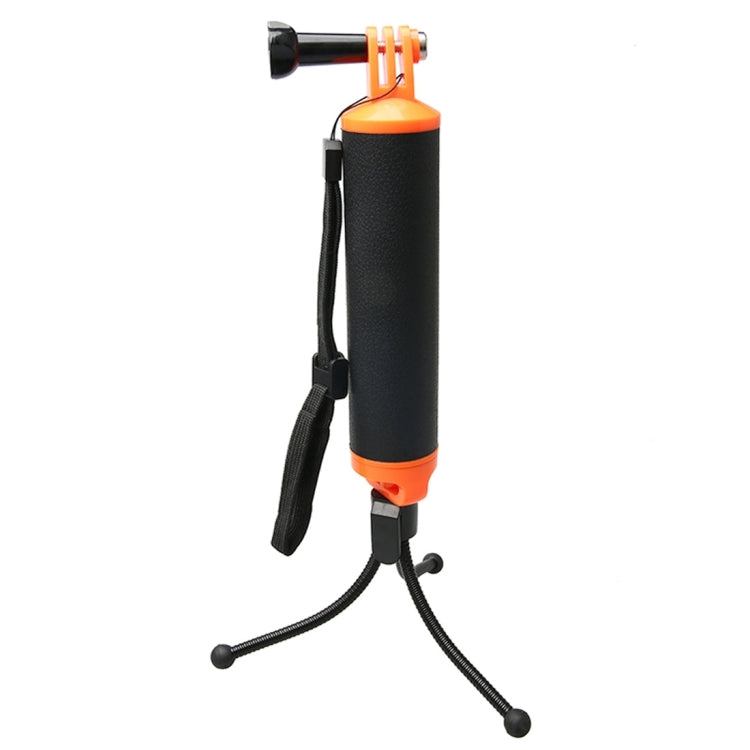 Empuñadura flotante con soporte para trípode y correa ajustable antipérdida para GoPro Hero11 Black / HERO10 Black / HERO9 Black /HERO8 / HERO7 /6/5/5 Session /4 Session /4/3+ /3/2/1, Insta360 ONER, DJI Osmo Action y otras cámaras de acción, Tripod Holde