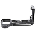 FITTEST LB-A6500 soporte de placa L de liberación rápida de disparo Vertical para cámara Sony ILCE-6500 (A6500) cabezal de bola de Metal