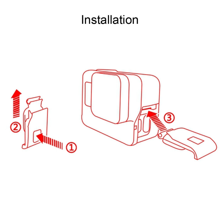 Para GoPro HERO5 pieza de reparación de cubierta de puerta de interfaz lateral, For GoPro HERO5, For GoPro HERO5 US Stock