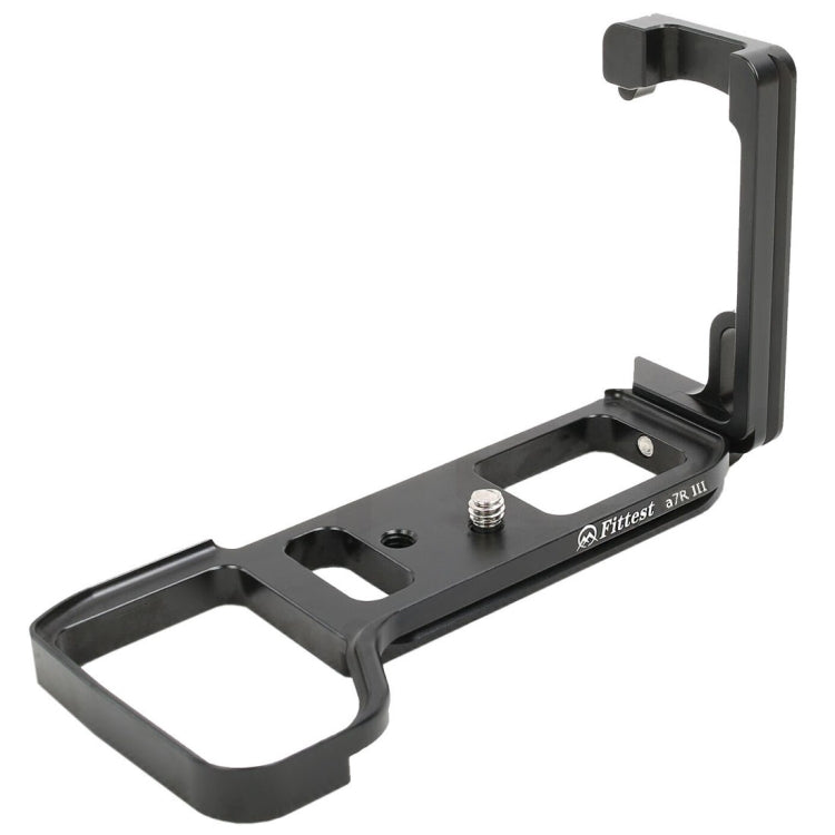 FITTEST A7R III Disparo vertical Soporte de placa L de liberación rápida Soporte de base para Sony A7RIII, For Sony A7RIII