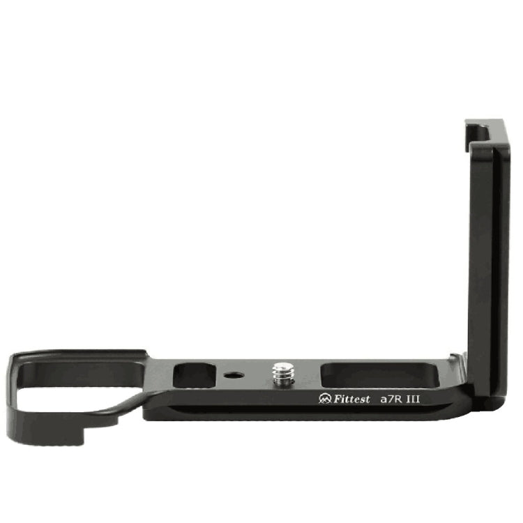FITTEST A7R III Disparo vertical Soporte de placa L de liberación rápida Soporte de base para Sony A7RIII, For Sony A7RIII