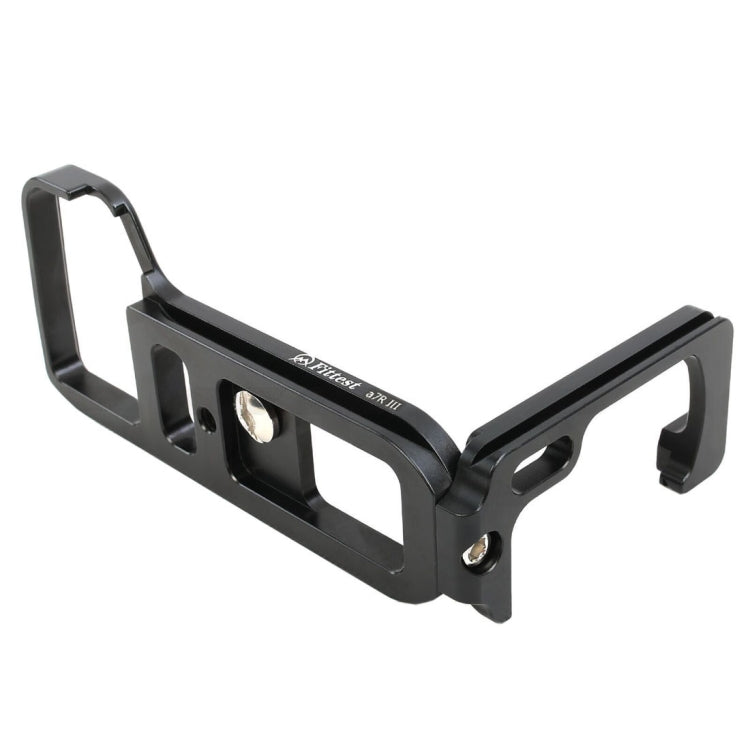 FITTEST A7R III Disparo vertical Soporte de placa L de liberación rápida Soporte de base para Sony A7RIII, For Sony A7RIII