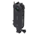 Marco protector de plástico ABS para zapata fría Insta360 X4 con adaptador de montaje y tornillo, ABS Frame