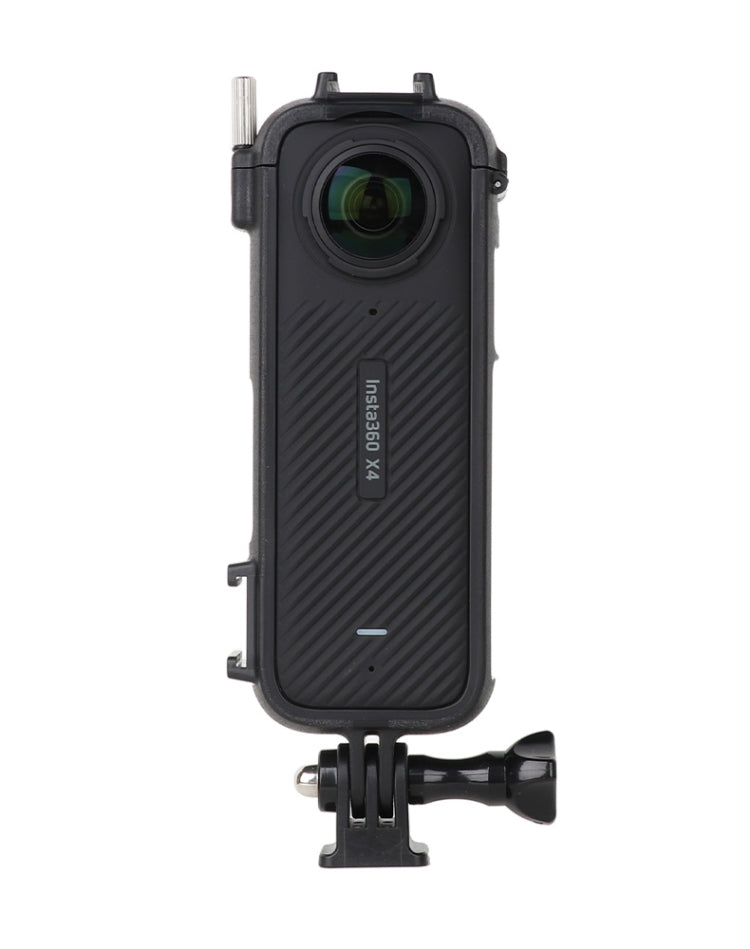 Marco protector de plástico ABS para zapata fría Insta360 X4 con adaptador de montaje y tornillo, ABS Frame