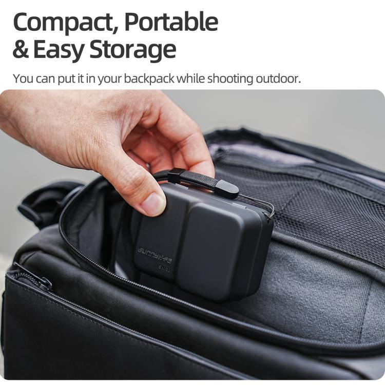 Funda protectora portátil Sunnylife para Insta360 Ace / Ace Pro 2 / 1. Caja de almacenamiento a prueba de golpes y polvo con cordón., For Insta360 Ace / Ace Pro 2 / 1