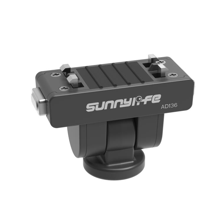Adaptador de liberación rápida magnético Sunnylife de 1/4" con inclinación ajustable de 180° para palo selfie, compatible con Insta360 X4 Air / X5 / Ace Pro 2 / 1 / Ace., AD136 For Insta360 X4 Air / X5