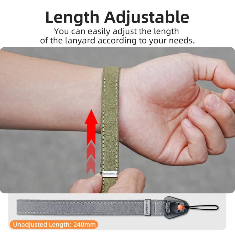 Correa de muñeca de liberación rápida universal Sunnylife, cordón ajustable para muñeca, cuerda suave y segura para cámara de acción.
