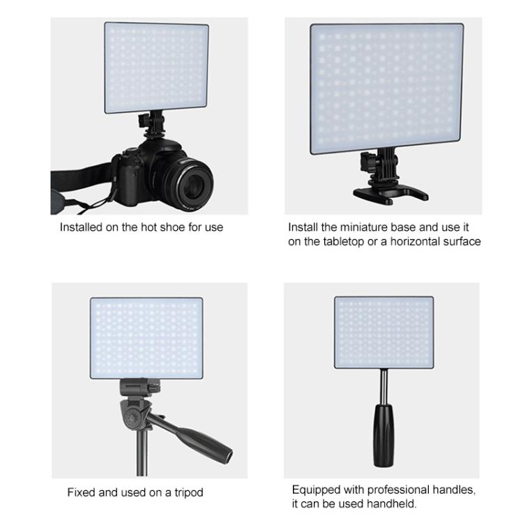 Panel de luz LED YONGNUO YN300Air II para vlogs, RGB, gama completa, bicolor 3200K-5600K., YN300Air II
