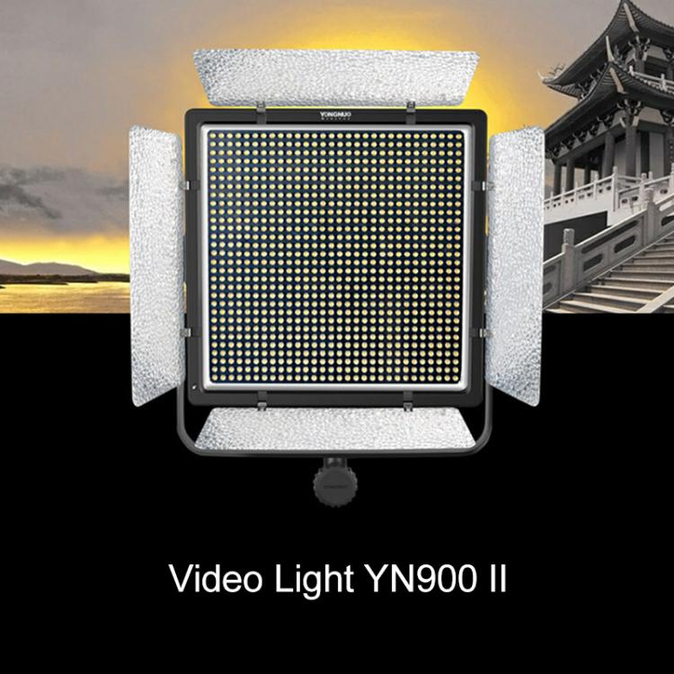 Iluminación LED regulable YONGNUO YN900 II de 900 unidades para estudio, luz de vídeo de 3200-5600 K, YN900 II