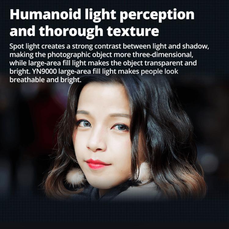 Iluminación LED regulable YONGNUO YN9000 de 900 unidades para estudio, luz de vídeo de 3200-5600 K, YN9000 3200-5600K