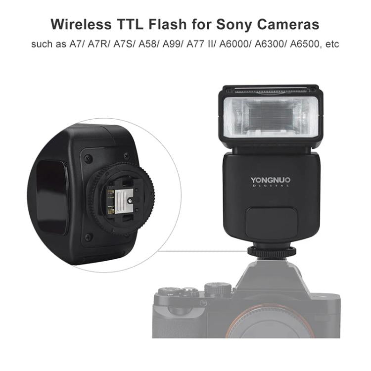 Flash Speedlite TTL YONGNUO YN320EX para Sony, YN320EX For Sony