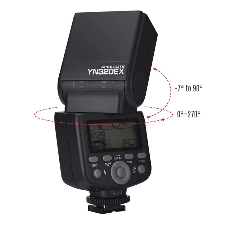Flash Speedlite TTL YONGNUO YN320EX para Sony, YN320EX For Sony