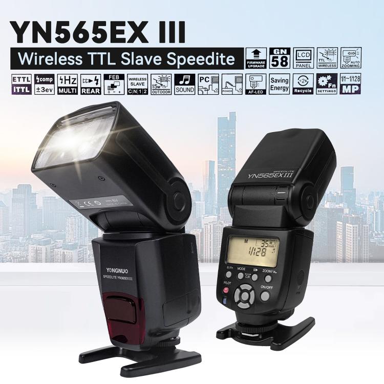 YONGNUO YN565EX III TTL Flash Speedlite para Canon, YN565EX III  For Canon