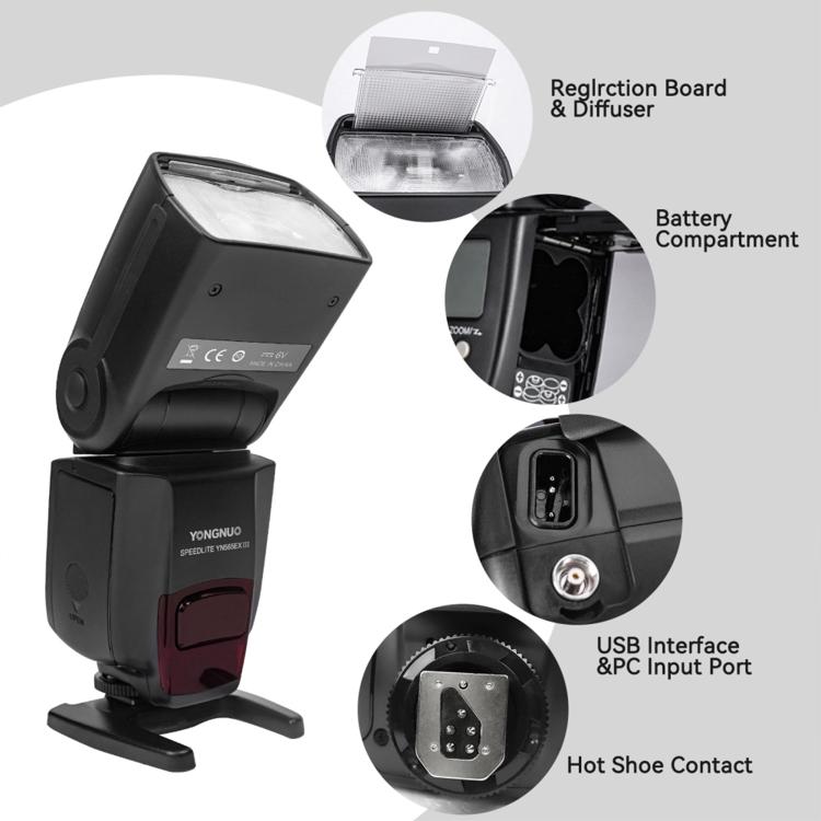 YONGNUO YN565EX III TTL Flash Speedlite para Canon, YN565EX III  For Canon