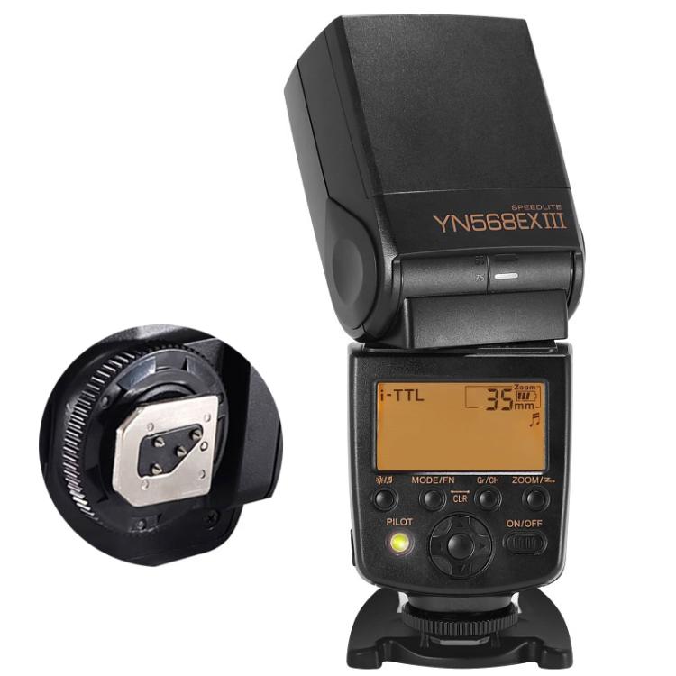 Flash inalámbrico YONGNUO YN568EX III Speedlite Maestro TTL Esclavo para Nikon, YN568EX III For Nikon