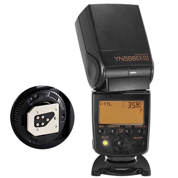 Flash inalámbrico YONGNUO YN568EX III Speedlite Maestro TTL Esclavo para Canon, YN568EX III For Canon