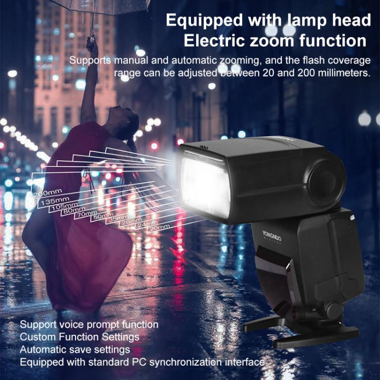 YONGNUO YN685 II/C TTL Flash Speedlite para Canon, YN685 II/C For Canon