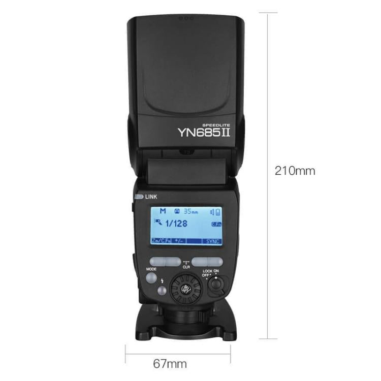 YONGNUO YN685 II/C TTL Flash Speedlite para Canon, YN685 II/C For Canon