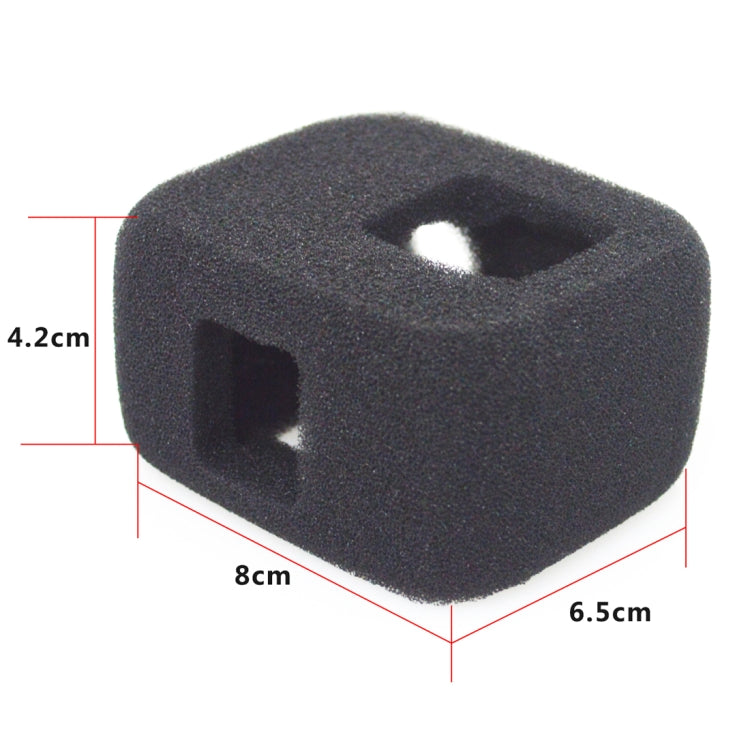 Funda de espuma para parabrisas para GoPro HERO7 Black /6/5, For GoPro HERO7 Black /6 /5