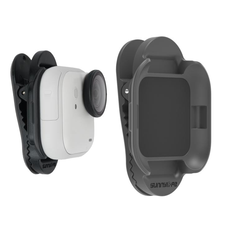 Clip magnético para mochila Sunnylife para cámara de acción Insta360 GO Ultra, soporte vertical-horizontal, For Insta360 GO Ultra Black
