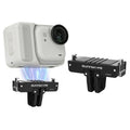 Adaptador de liberación rápida magnético Sunnylife para Insta360 GO Ultra, base plegable, adaptador de doble garra de 1/4., AD049 For Insta360 GO Ultra
