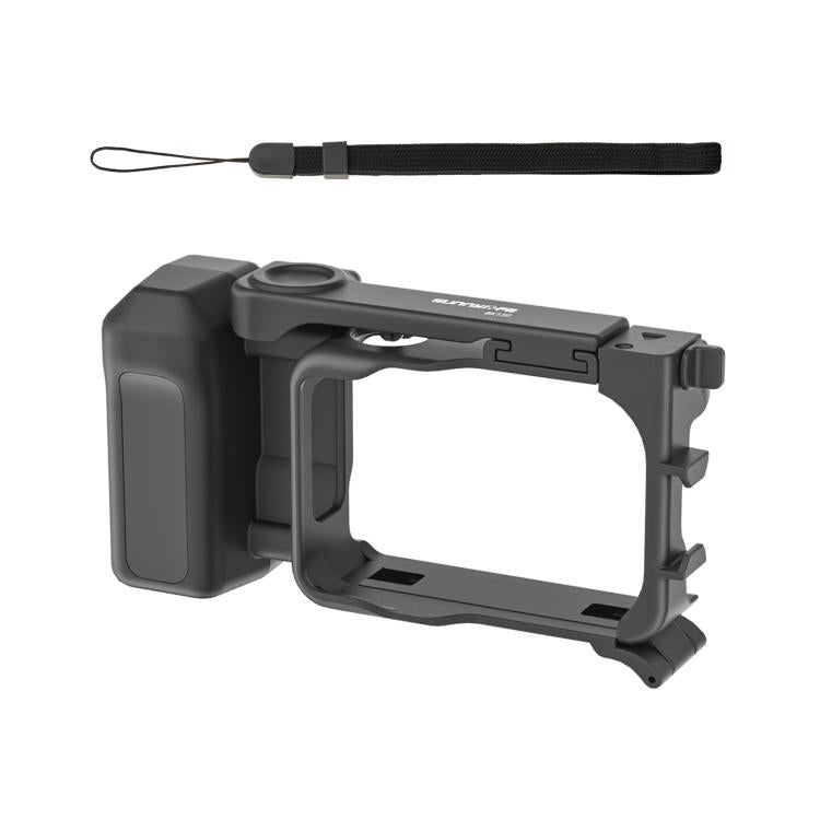 Empuñadura ergonómica de liberación rápida para fotografía callejera Insta360 GO Ultra Sunnylife, For Insta360 GO Ultra (Black), For Insta360 GO Ultra (White)