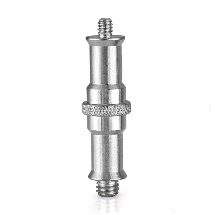 Soporte de luz de flash Adaptador de rosca de tornillo de aluminio de 1/4 a 3/8