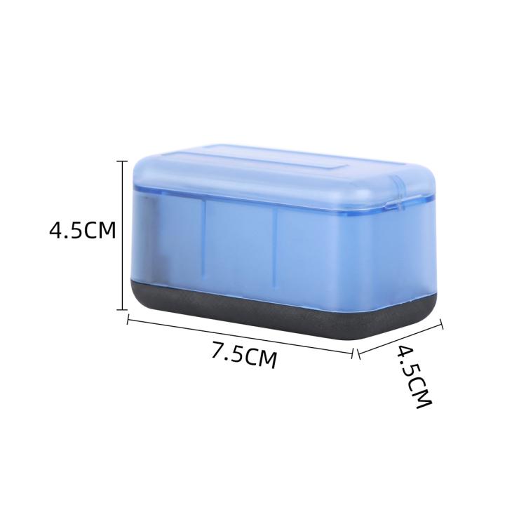 Caja de almacenamiento con cargador de batería de doble canal para Insta360 X4 Air y centro de carga con indicadores LED., For Insta360 X4 Air (Transparent)