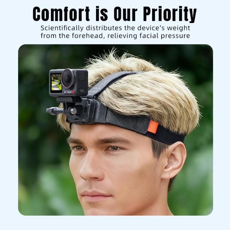 STARTRC Correa ajustable para la cabeza, magnética y ecológica, con soporte para vídeo POV, compatible con GoPro, Insta360, DJI Osmo Action y otras cámaras de acción., Magnetic Vlog POV Mount Belt