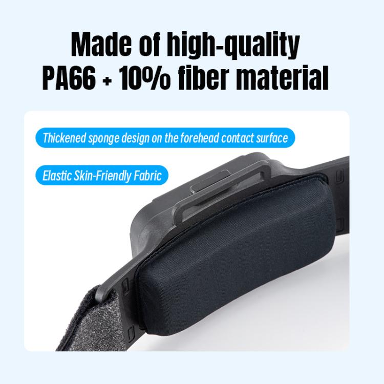 STARTRC Correa ajustable para la cabeza, magnética y ecológica, con soporte para vídeo POV, compatible con GoPro, Insta360, DJI Osmo Action y otras cámaras de acción., Magnetic Vlog POV Mount Belt