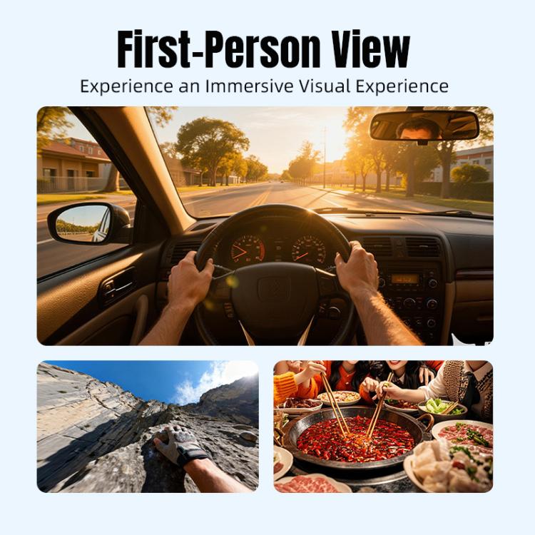 STARTRC Correa ajustable para la cabeza, magnética y ecológica, con soporte para vídeo POV, compatible con GoPro, Insta360, DJI Osmo Action y otras cámaras de acción., Magnetic Vlog POV Mount Belt