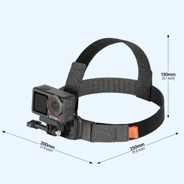 STARTRC Correa ajustable para la cabeza, magnética y ecológica, con soporte para vídeo POV, compatible con GoPro, Insta360, DJI Osmo Action y otras cámaras de acción., Magnetic Vlog POV Mount Belt
