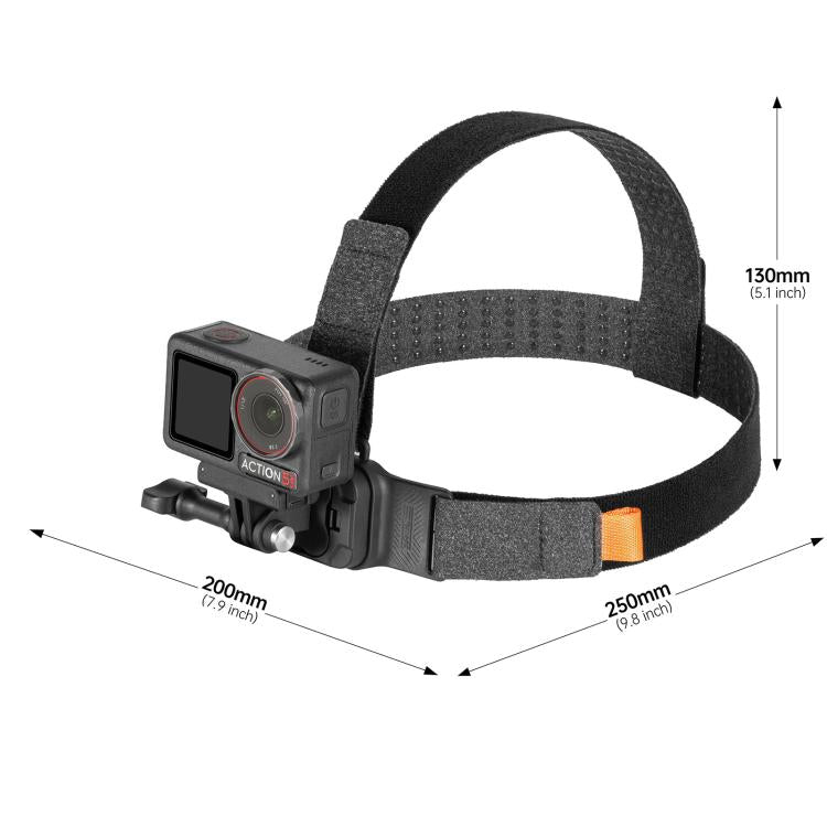 STARTRC Correa ajustable para la cabeza, magnética y ecológica, con soporte para vídeo POV, compatible con GoPro, Insta360, DJI Osmo Action y otras cámaras de acción., Magnetic Vlog POV Mount Belt