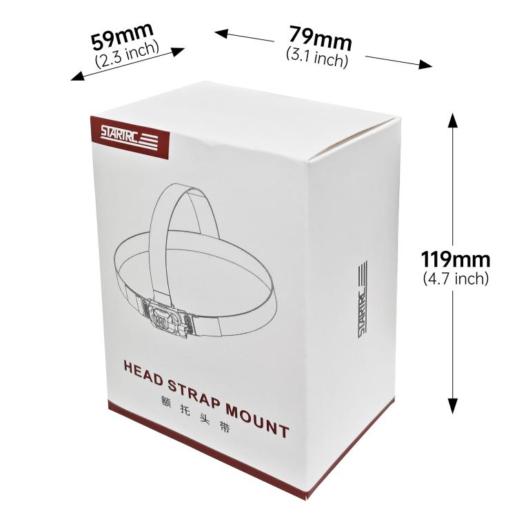 STARTRC Correa ajustable para la cabeza, magnética y ecológica, con soporte para vídeo POV, compatible con GoPro, Insta360, DJI Osmo Action y otras cámaras de acción., Magnetic Vlog POV Mount Belt