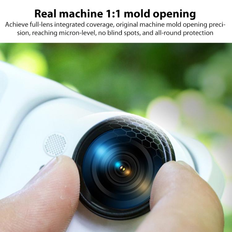 Protector de lente de cristal HD de aleación de aluminio para Insta360 GO Ultra, For Insta360 GO Ultra HD Glass Lens