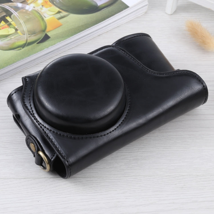 Funda de cuero PU para cámara de cuerpo completo con correa para cámara Samsung Galaxy EK-GC100 / EK-GC110 / EK-GC200, For Samsung Galaxy Camera EK-GC200, For Samsung Galaxy Camera EK-GC100