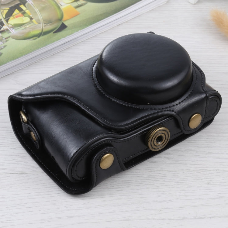 Funda de cuero PU para cámara de cuerpo completo con correa para cámara Samsung Galaxy EK-GC100 / EK-GC110 / EK-GC200, For Samsung Galaxy Camera EK-GC200, For Samsung Galaxy Camera EK-GC100