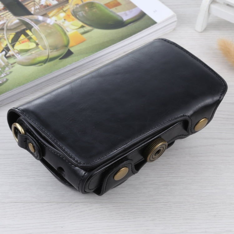 Funda de cuero PU para cámara de cuerpo completo con correa para cámara Samsung Galaxy EK-GC100 / EK-GC110 / EK-GC200, For Samsung Galaxy Camera EK-GC200, For Samsung Galaxy Camera EK-GC100