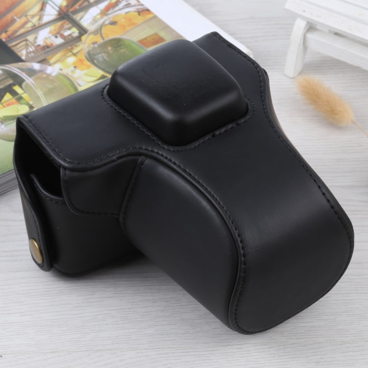 Funda de cuero PU para cámara de cuerpo completo con correa para Olympus E-PL3 / E-PM1, For Olympus E-PL3