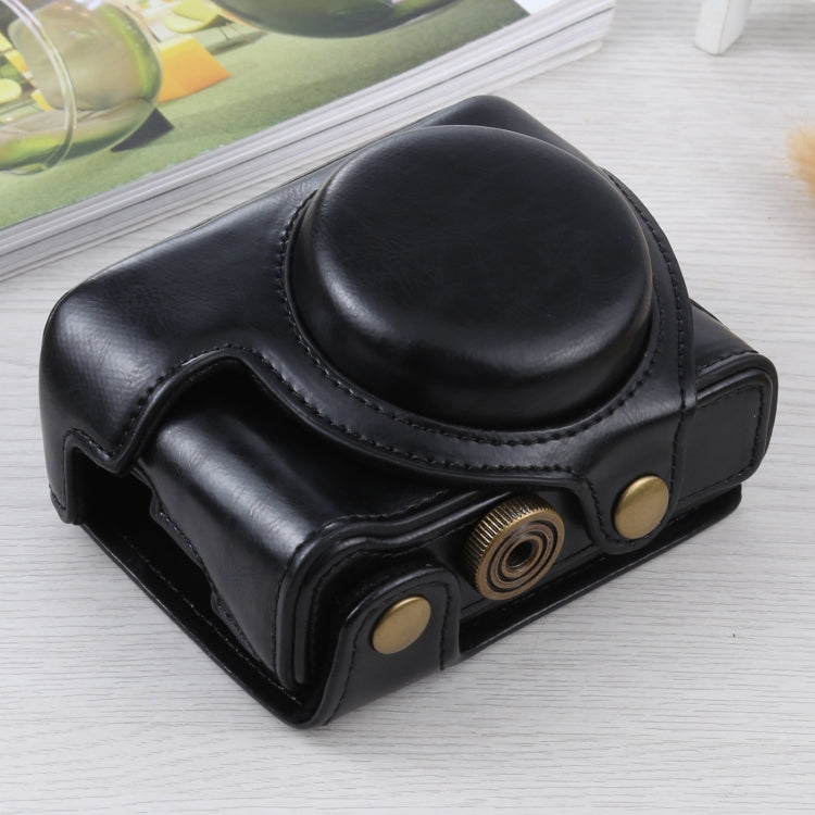 Funda de cuero PU para cámara de cuerpo completo para Sony ZV-1, For Sony ZV-1