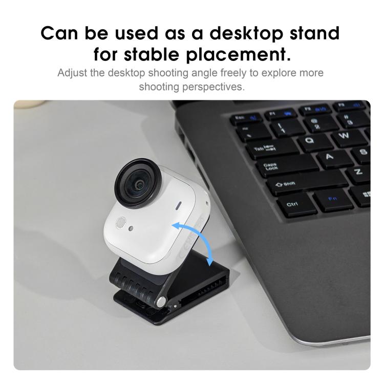 Clip magnético multiángulo para cámara Insta360 GO Ultra STARTRC con soporte y clip POV manos libres., Magnetic Clip