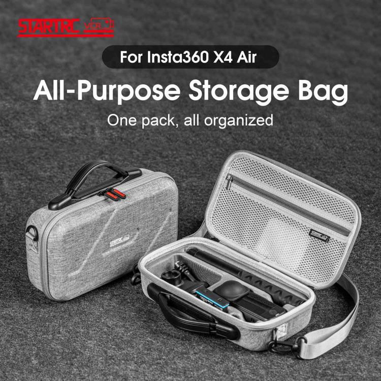 Bolsa de almacenamiento portátil de nailon para Insta360 X4 Air STARTRC, For Insta360 X4 Air