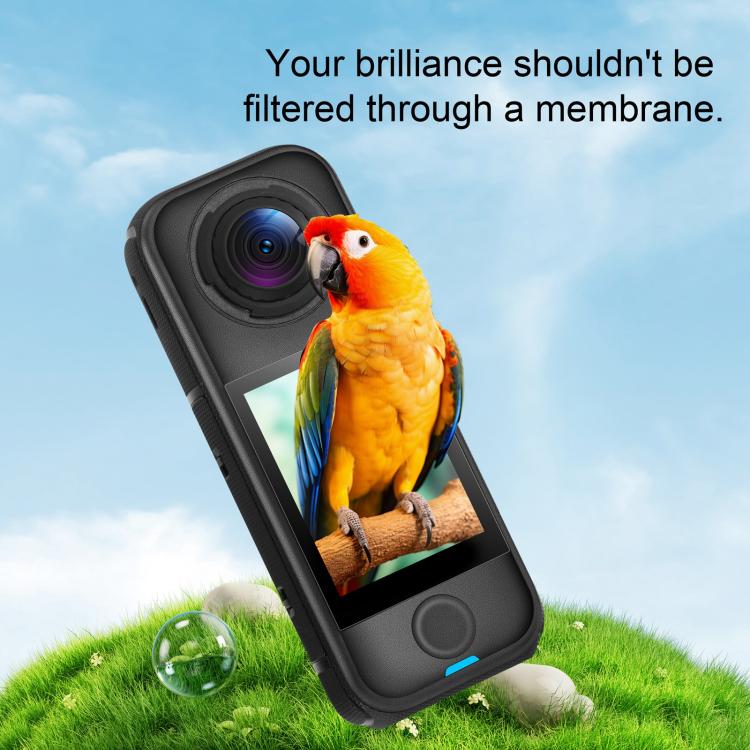 Para Insta360 X4 Air STARTRC 2 unidades de película de vidrio templado HD, For Insta360 X4 Air
