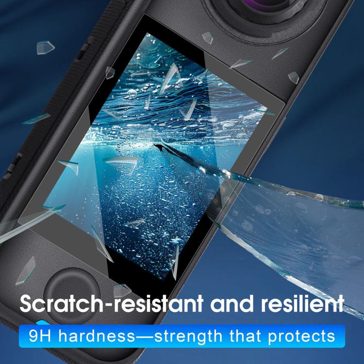 Para Insta360 X4 Air STARTRC 2 unidades de película de vidrio templado HD, For Insta360 X4 Air