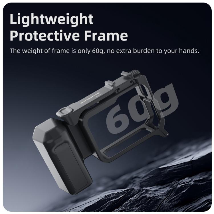 Empuñadura ergonómica Sunnylife para fotografía callejera con disparador de liberación rápida para Insta360 Ace Pro 2 / 1, For Insta360 Ace Pro 2 / 1