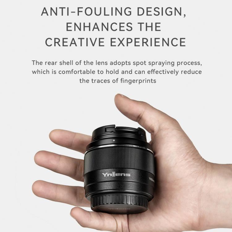Objetivo fijo YONGNUO YN50MM F1.8S DA DSM II para formato APS-C, compatible con cámaras sin espejo Sony con montura E., YN50mm F1.8S