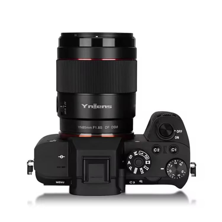 Objetivo fijo YONGNUO YN85MM F1.8S DSM para Sony ILCE-7M4 / ILCE-7SM3 con montura E y formato completo., YN85mm F1.8S
