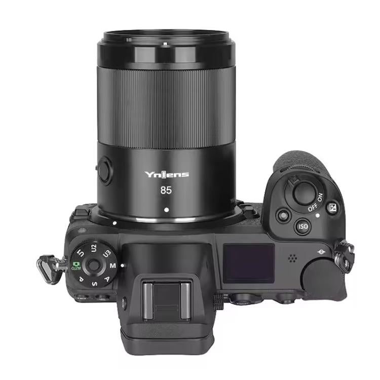 Objetivo YONGNUO YN85mm F1.8Z DF DSM para Nikon Z6II / Z7II con montura Z y formato completo., YN85mm F1.8Z